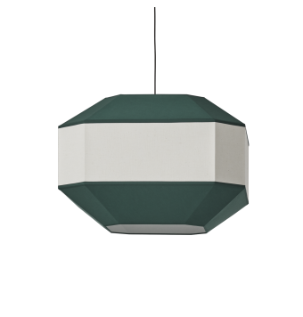 Bauhaus 3917/60 Colgante Verde/Lino, LED E27 15W, CL.I