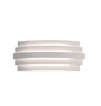 Luxur 16/3840-30 Aplique Blanco texturado, LED 22.1W 3000K 1200lm, CL.I, LED integrado