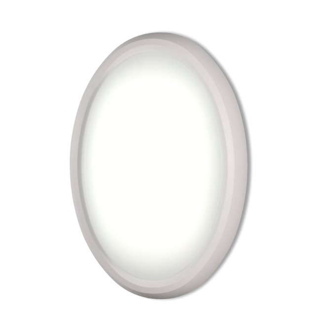 Malva 16/3356-22 Aplique Blanco, LED 8W 4000K 450lm, IP65 CL.II, LED integrado