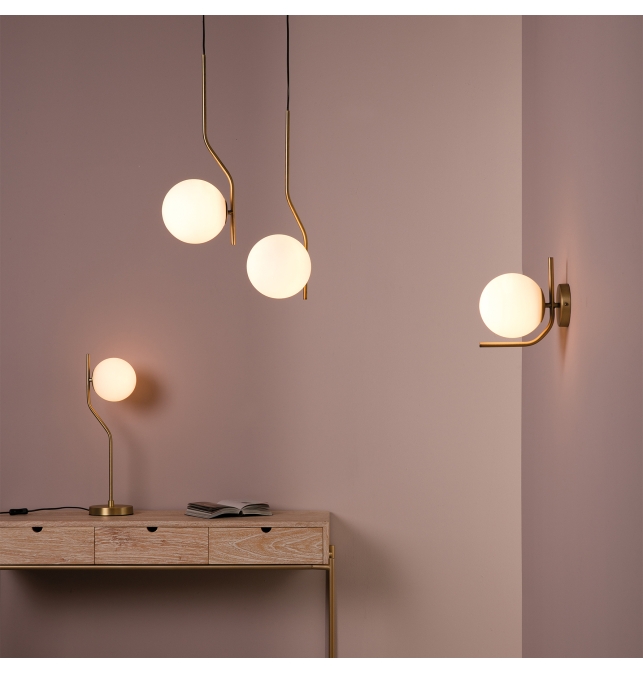 Maui 16/8163-15 IP Aplique Opal/Oro Viejo Mate, LED E27 15W, IP44 CL.II, (LED E27 max. Ø45 mm)