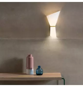 Perla 16/3020 Aplique Opal/Cromo, LED E27 15W, CL.I