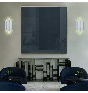 Robin 16/3814 Aplique Blanco texturado, LED 2,1W 3000K 1625lm, CL.I, LED integrado