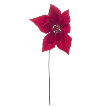 Flor de pascua roja H48CM