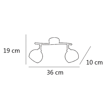 REGLETA 2L FLOKI CROMO 2 X 40W G-9