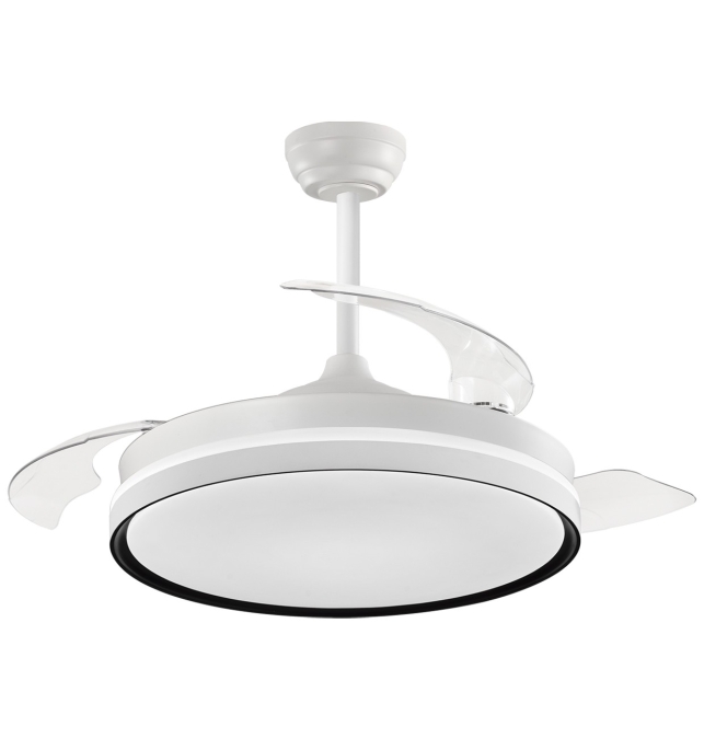 VENTILADOR VIC BLANCO/NEGRO 50 CM 3 PALAS