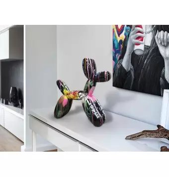 Figura Balloon Dog Grafiti...
