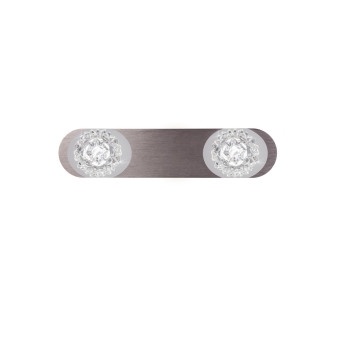 REGLETA "ROSE" 2L ALUM.MARRON 4000K 12W 1140LM