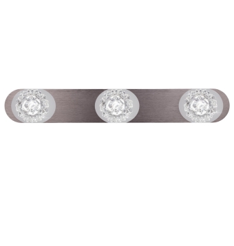 REGLETA "ROSE" 3L ALUM.MARRON 4000K 18W 1710LM