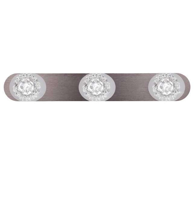 REGLETA "ROSE" 3L ALUM.MARRON 4000K 18W 1710LM