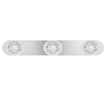 REGLETA "ROSE" 3L ALUM.PLATA 4000K 18W 1710LM