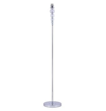 PIE SALON 1L. VERSALLES CROMO 1 X 60W E-27 - SIN PANTALLA