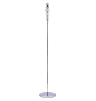 PIE SALON 1L. VERSALLES CROMO 1 X 60W E-27 - SIN PANTALLA