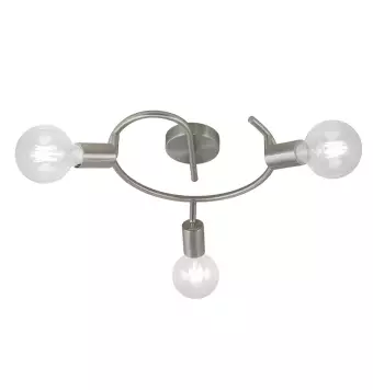 REDONDO 3L TENOR NIQ. SATINADO 3 X 60W E-27