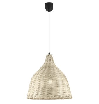 COLGANTE SACOMA MIMBRE 1 X 60W E-27