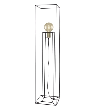 PIE SALON KENDI NEGRO-BRASS 1 X 60W E-27