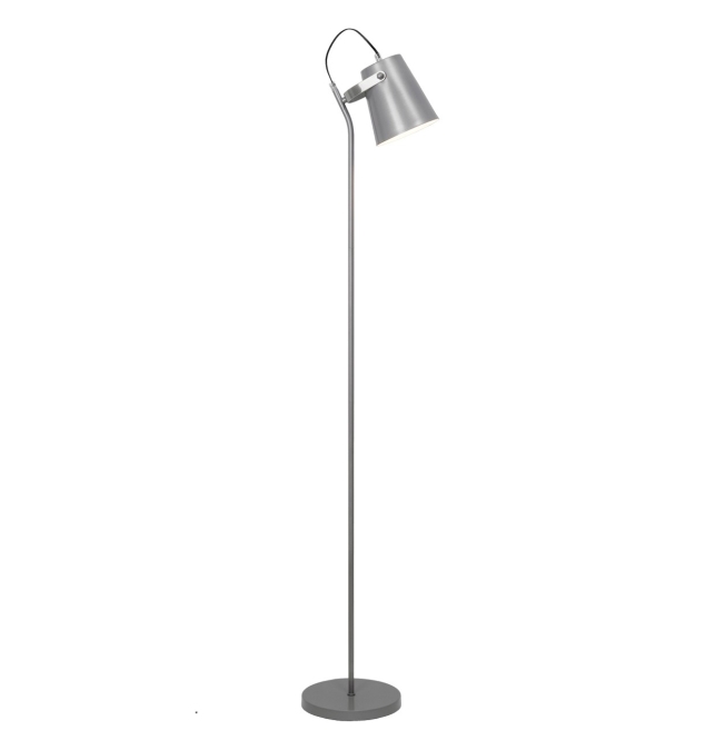 PIE SALON LUPEN PLATA-CROMO 1 X 60W E-27