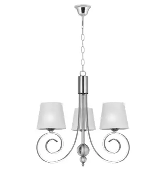 LAMPARA 3L MARELA CROMO 3 X 40W E-14