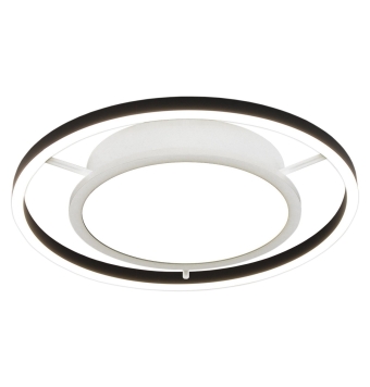 PLAFON LED AUREA BLANCO/NEGRO LED 50-60W 4000K
