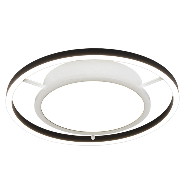 PLAFON LED AUREA BLANCO/NEGRO LED 50-60W 4000K