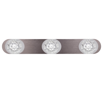 REGLETA "ROSE" 3L ALUM.MARRON 4000K 18W 1710LM