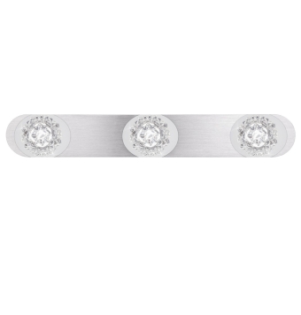 REGLETA "ROSE" 3L ALUM.PLATA 4000K 18W 1710LM