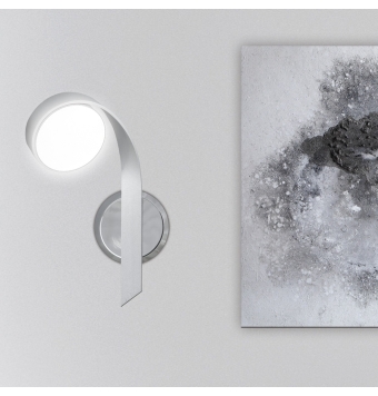 APLIQUE BRIANDA PLATA LED 12W 1080LM 4000K