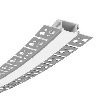 Perfil aluminio flexible...