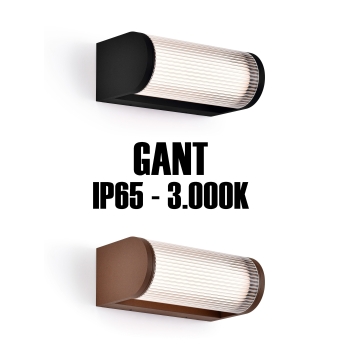 Aplique de pared Gant IP65...