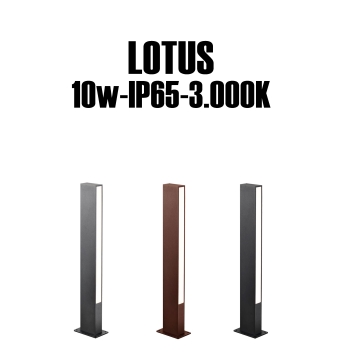 Bolardo LED LOTUS - 10W...