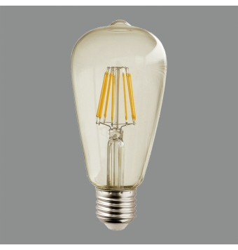 Bombilla Deco Slim 62157 LED E27 7W 360º 2700K 750lm CRI80