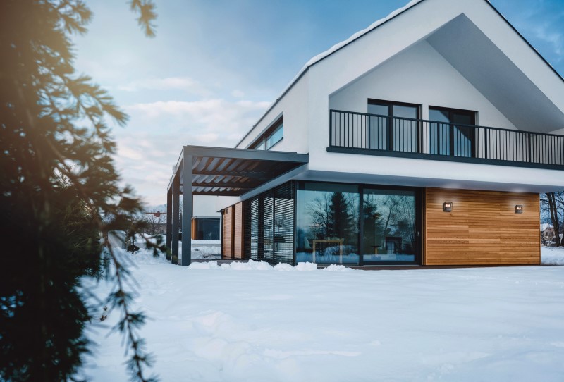 Plafón/aplique exterior VERBIER Gris oscuro