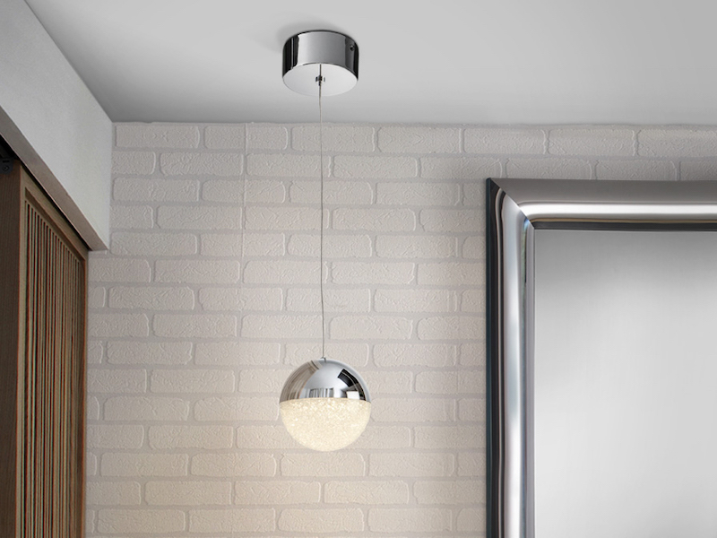 LÁMPARA 1L LED SPHERE Ø12cm - SCHULLER