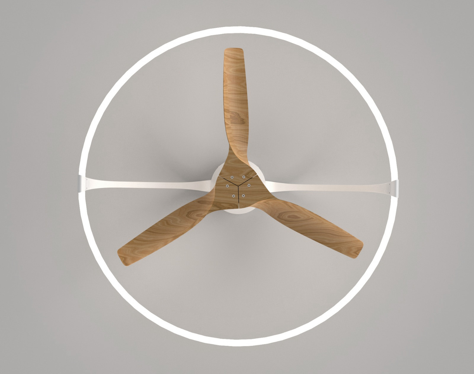 Ventilador de techo Nepal Blanco-Haya- 7532 - Mantra