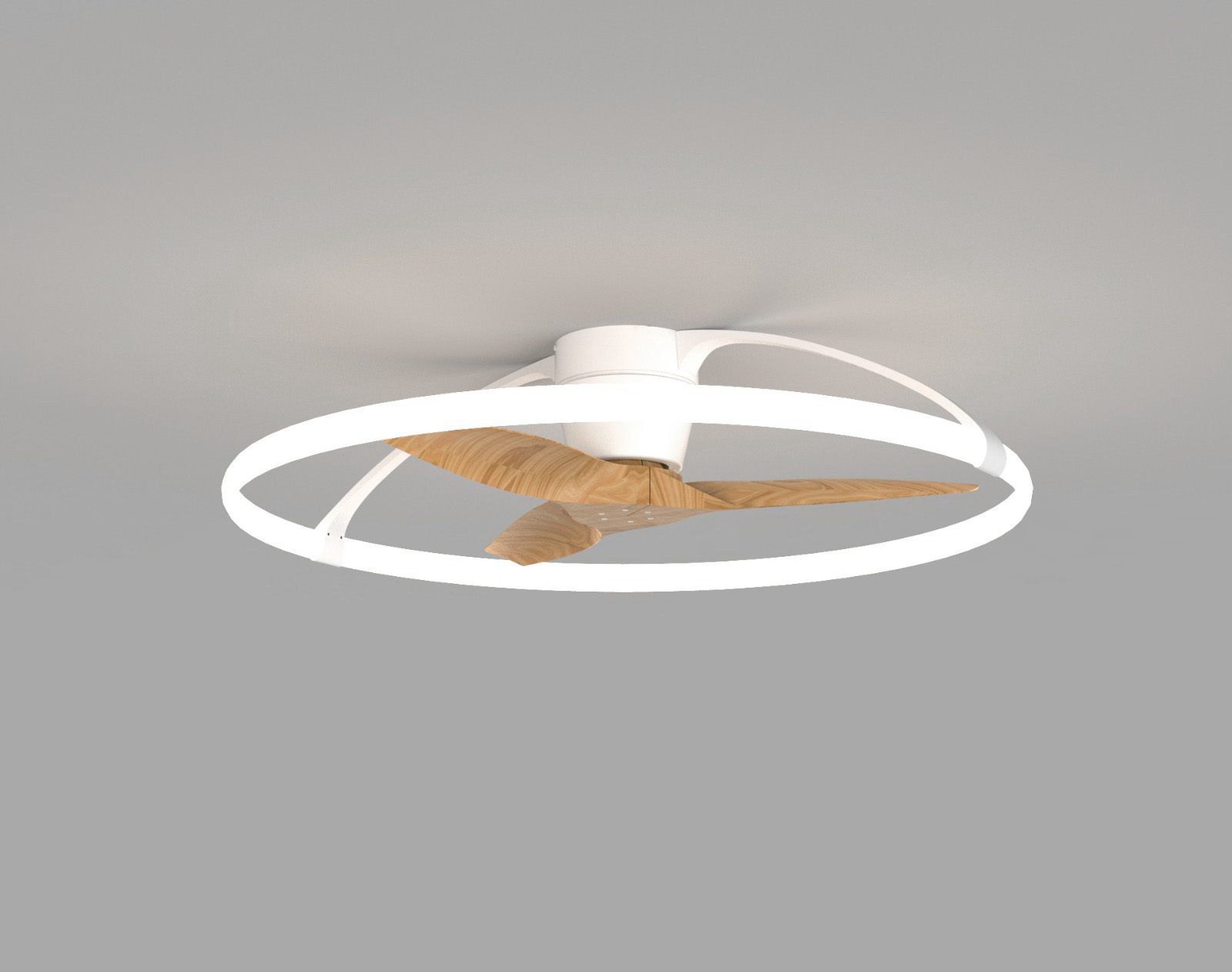 Ventilador de techo Nepal Blanco-Haya- 7532 - Mantra